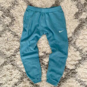 Nike Fleece Men's Sweatpants Medium Turquoise